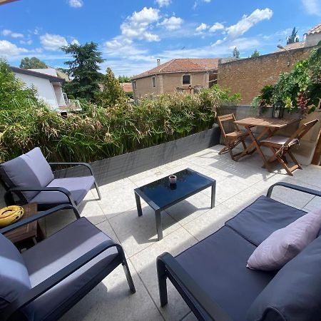 L'Esplanade, Appartement En Centre-Ville Au Calme Puisserguier エクステリア 写真