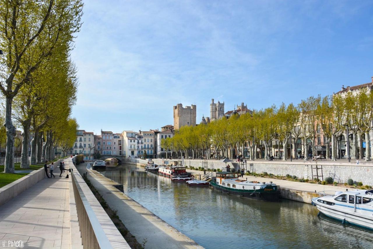 L'Esplanade, Appartement En Centre-Ville Au Calme Puisserguier エクステリア 写真